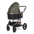 Passeggino BOSTON+ADAPTERS con cesta per neonato LODEN Green