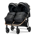 Passeggino DUO con coprigambe BLACK