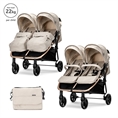 Passeggino DUO con cestino estivo BEIGE