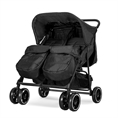 Stroller TWIN with seat unit BLACK