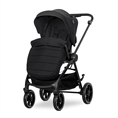 Carrozzina combinata VENICE 2in1 con coprigambe BLACK