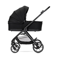 Carrozzina combinata VENICE 2in1 con cesta per neonato BLACK