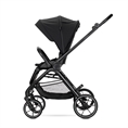 Carrozzina combinata VENICE 2in1 con cestino estivo BLACK