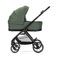 Carrozzina combinata VENICE 2in1 con cesta per neonato GREEN
